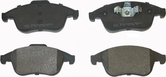 NATIONAL NP2673 - Brake Pad Set, disc brake autospares.lv