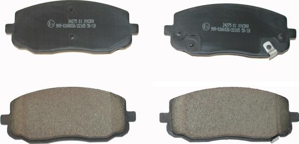 NATIONAL NP2097 - Brake Pad Set, disc brake autospares.lv