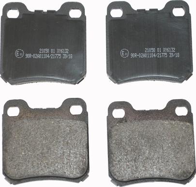 National NP2046 - Brake Pad Set, disc brake autospares.lv