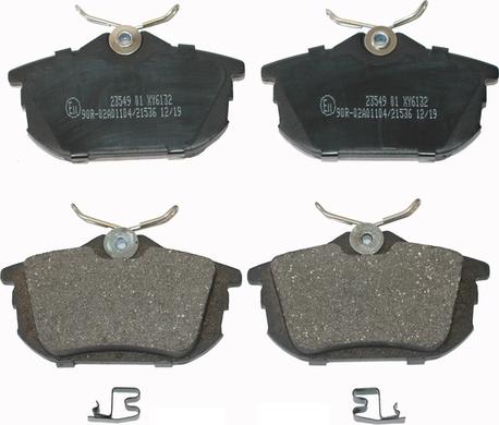 National NP2041 - Brake Pad Set, disc brake autospares.lv