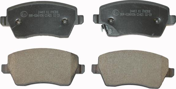 NATIONAL NP2047 - Brake Pad Set, disc brake autospares.lv