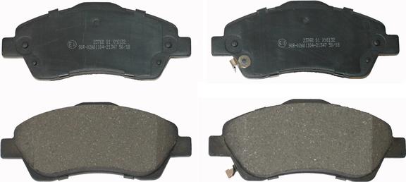 National NP2061 - Brake Pad Set, disc brake autospares.lv