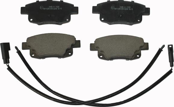 National NP2068 - Brake Pad Set, disc brake autospares.lv