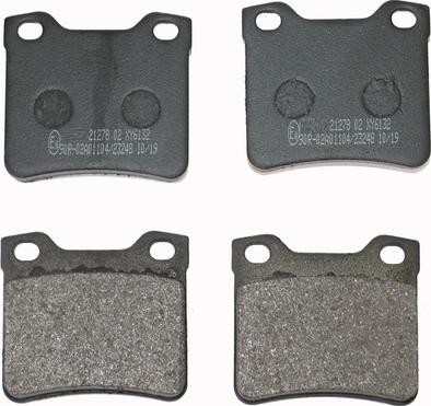 National NP2063 - Brake Pad Set, disc brake autospares.lv