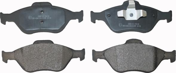 National NP2004 - Brake Pad Set, disc brake autospares.lv