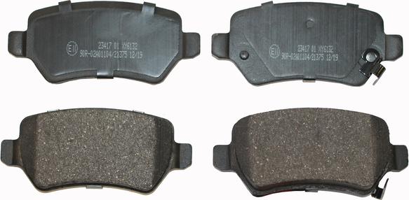 National NP2007 - Brake Pad Set, disc brake autospares.lv