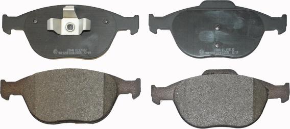 National NP2019 - Brake Pad Set, disc brake autospares.lv