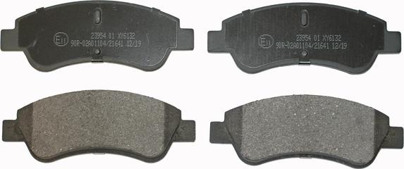 National NP2012 - Brake Pad Set, disc brake autospares.lv