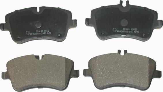 National NP2081 - Brake Pad Set, disc brake autospares.lv