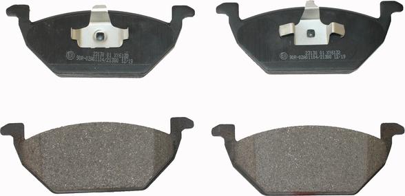 National NP2039 - Brake Pad Set, disc brake autospares.lv