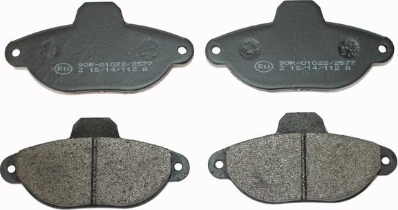 National NP2034 - Brake Pad Set, disc brake autospares.lv