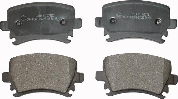 National NP2021 - Brake Pad Set, disc brake autospares.lv