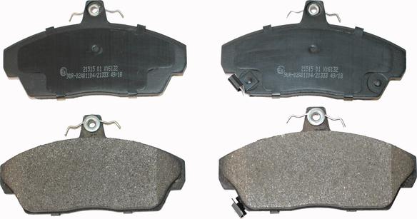 NATIONAL NP2028 - Brake Pad Set, disc brake autospares.lv