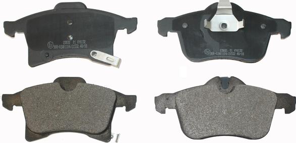 National NP2027 - Brake Pad Set, disc brake autospares.lv