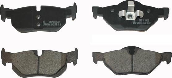 National NP2077 - Brake Pad Set, disc brake autospares.lv