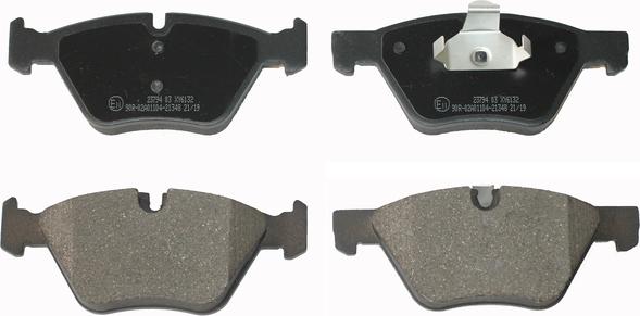 NATIONAL NP2193 - Brake Pad Set, disc brake autospares.lv