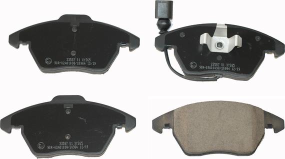 National NP2144 - Brake Pad Set, disc brake autospares.lv