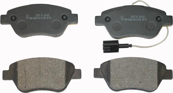 National NP2151 - Brake Pad Set, disc brake autospares.lv