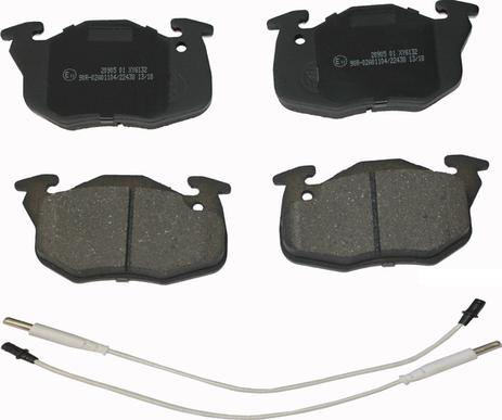 National NP2158 - Brake Pad Set, disc brake autospares.lv