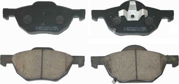 National NP2109 - Brake Pad Set, disc brake autospares.lv