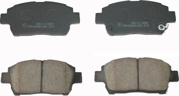 National NP2104 - Brake Pad Set, disc brake autospares.lv