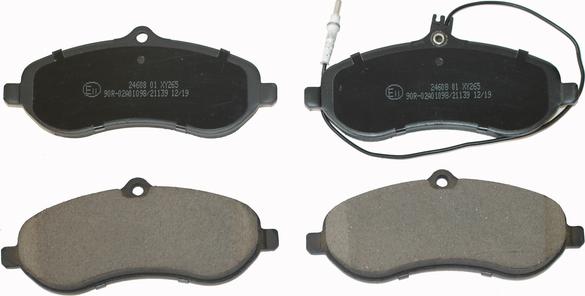 National NP2115 - Brake Pad Set, disc brake autospares.lv