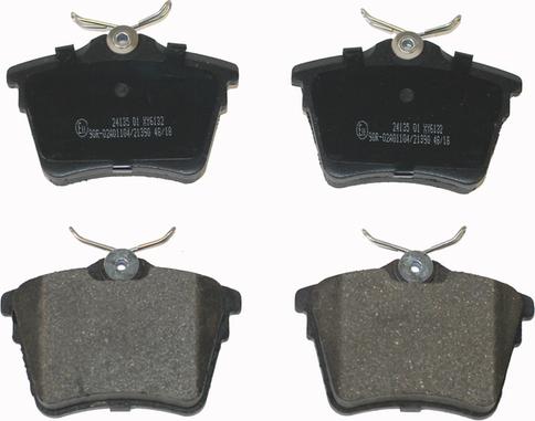 National NP2186 - Brake Pad Set, disc brake autospares.lv