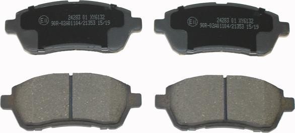 National NP2182 - Brake Pad Set, disc brake autospares.lv