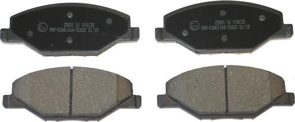 National NP2896 - Brake Pad Set, disc brake autospares.lv