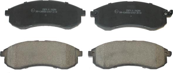 National NP2859 - Brake Pad Set, disc brake autospares.lv