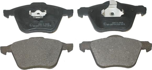 National NP2855 - Brake Pad Set, disc brake autospares.lv