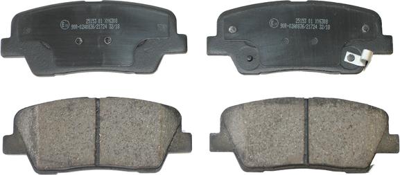 National NP2856 - Brake Pad Set, disc brake autospares.lv