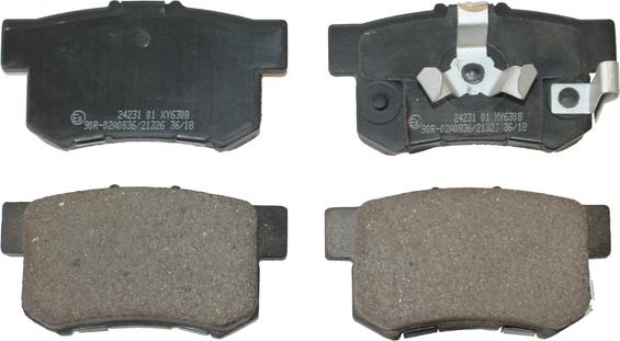 NATIONAL NP2851 - Brake Pad Set, disc brake autospares.lv