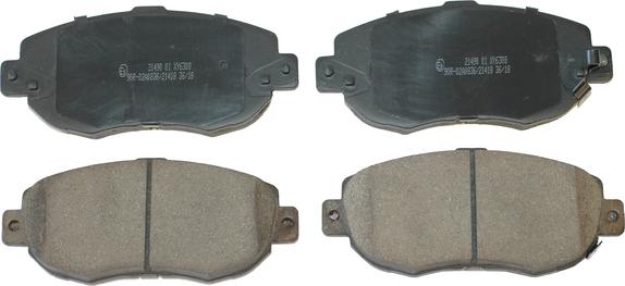 National NP2867 - Brake Pad Set, disc brake autospares.lv