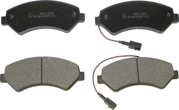 National NP2819 - Brake Pad Set, disc brake autospares.lv