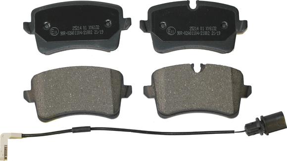 National NP2821 - Brake Pad Set, disc brake autospares.lv