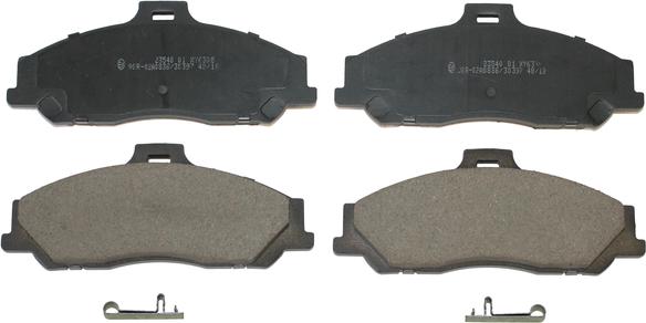 National NP2879 - Brake Pad Set, disc brake autospares.lv