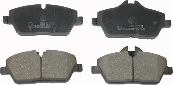 National NP2253 - Brake Pad Set, disc brake autospares.lv