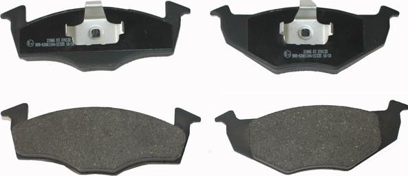 National NP2204 - Brake Pad Set, disc brake autospares.lv