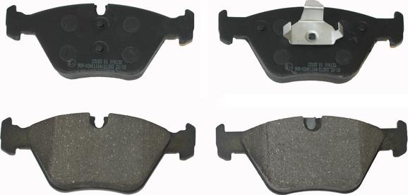 National NP2219 - Brake Pad Set, disc brake autospares.lv