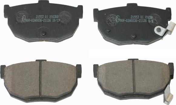 NATIONAL NP2217 - Brake Pad Set, disc brake autospares.lv