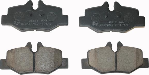 National NP2282 - Brake Pad Set, disc brake autospares.lv