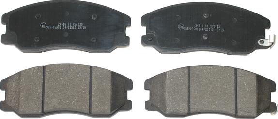 National NP2799 - Brake Pad Set, disc brake autospares.lv