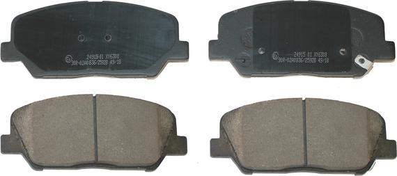 National NP2794 - Brake Pad Set, disc brake autospares.lv