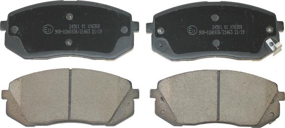 National NP2795 - Brake Pad Set, disc brake autospares.lv