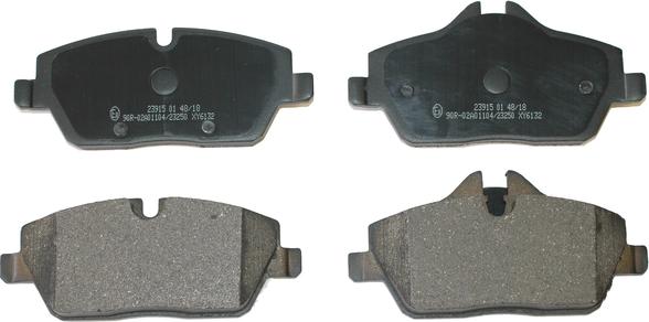 NATIONAL NP2747 - Brake Pad Set, disc brake autospares.lv