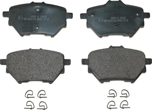 National NP2756 - Brake Pad Set, disc brake autospares.lv