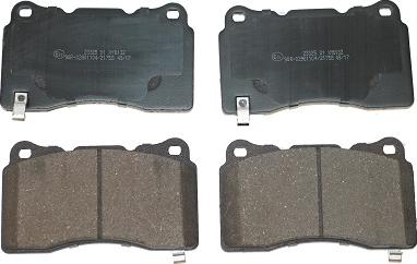 National NP2769 - Brake Pad Set, disc brake autospares.lv