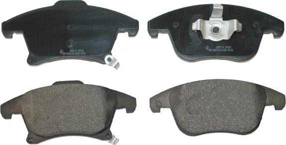 National NP2760 - Brake Pad Set, disc brake autospares.lv