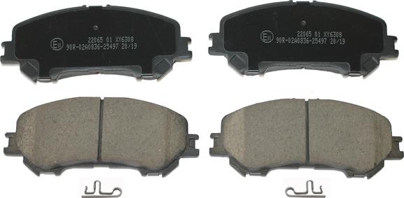 National NP2709 - Brake Pad Set, disc brake autospares.lv